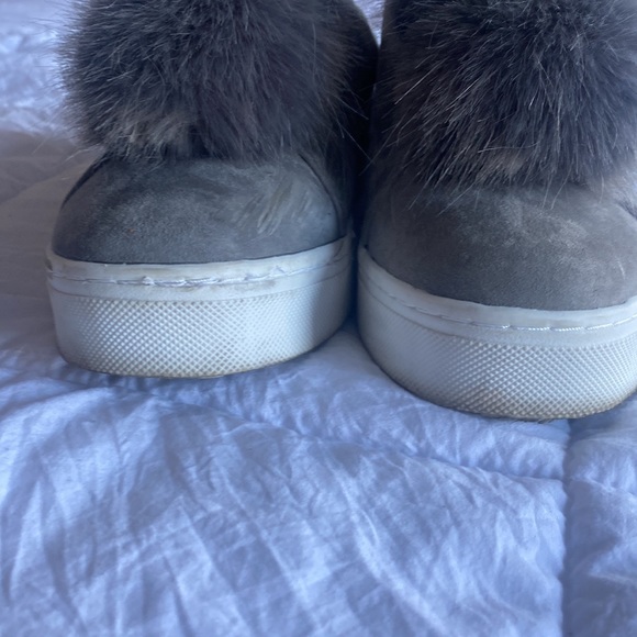 Sam Edelman Pom Pom sneakers grey - Picture 6 of 9